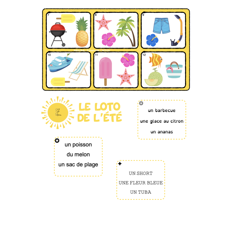 Le loto de l'été