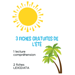 Trois fiches gratuites de...