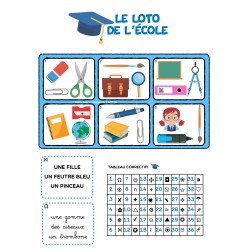 Le loto de l'école
