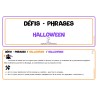 Défis - Phrases - Halloween