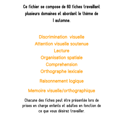 La sélection de l'orthophoniste - Automne