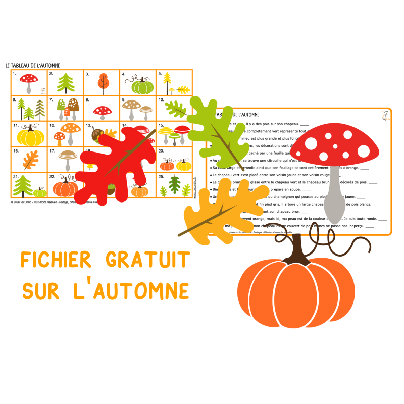 Le tableau de l'automne