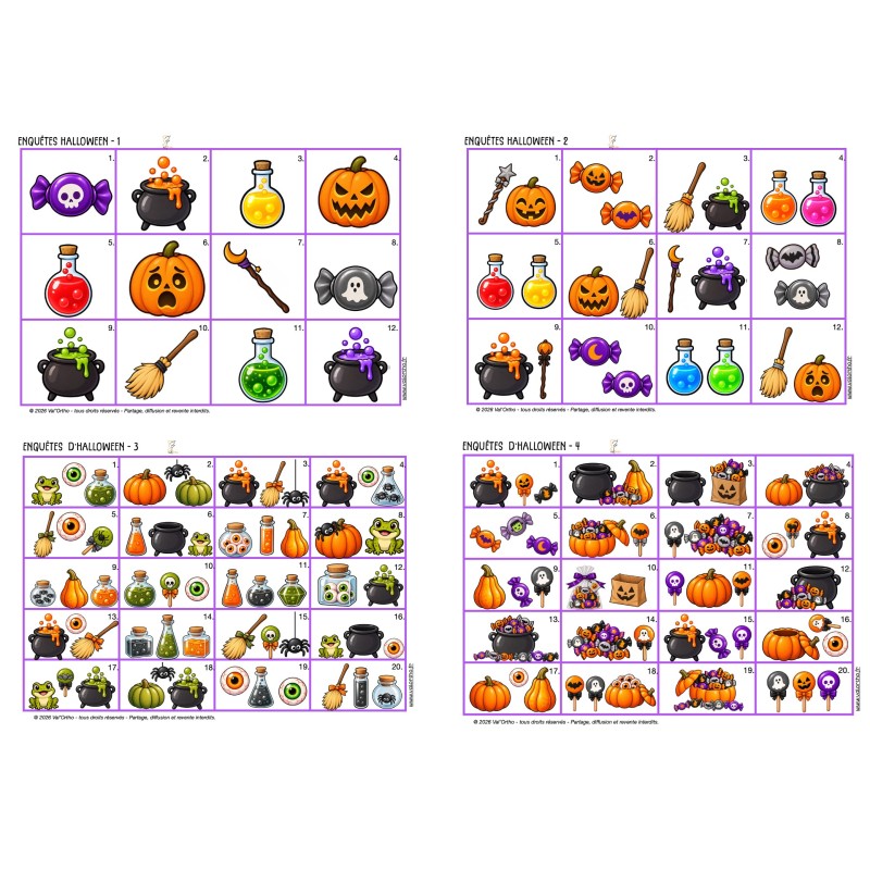 Enquêtes d'Halloween