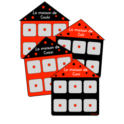 Les maisons des coccinelles